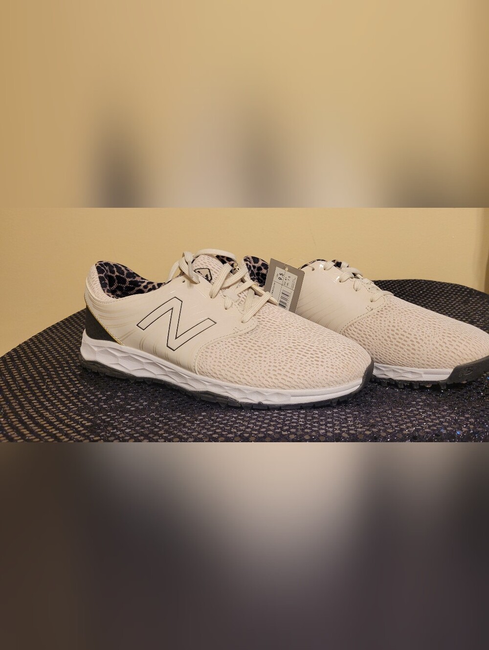 New Balance Women's Cream/Beige Golf Shoes